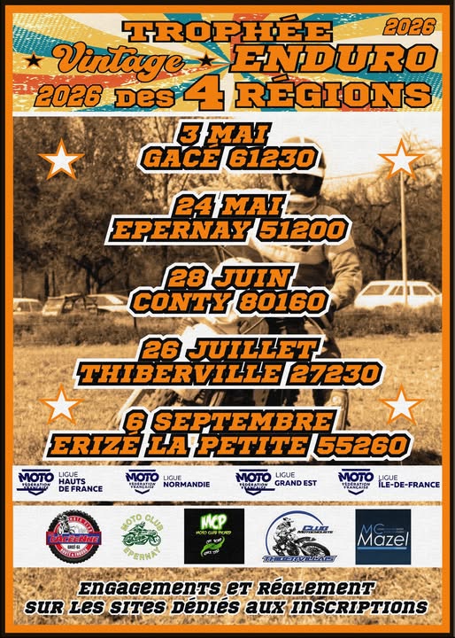 Trophée Enduro Vintage des 4 régions